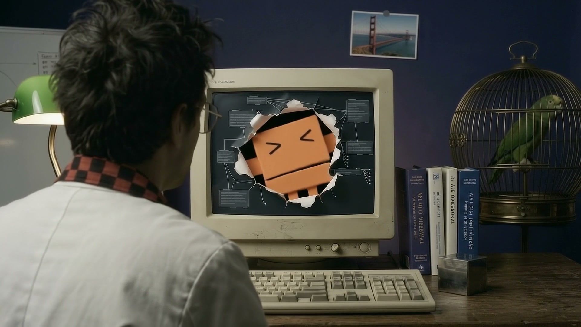 Frame at 0:15: The lab