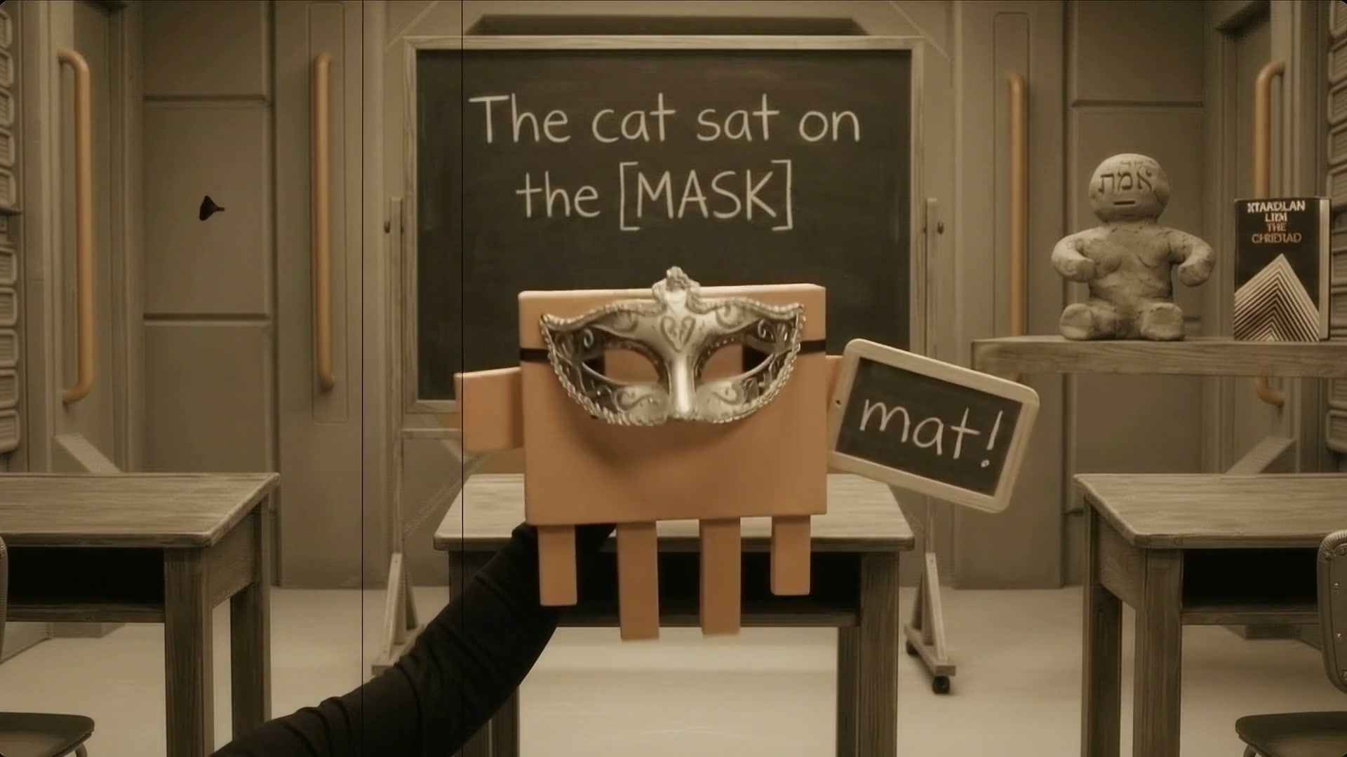 Frame at 2:18: "From masked pre-training days"